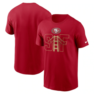 San Francisco 49ers Men red men t shirts 3