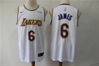 Lakers-6-Lebron-James-White-Nike-Swingman-Jersey