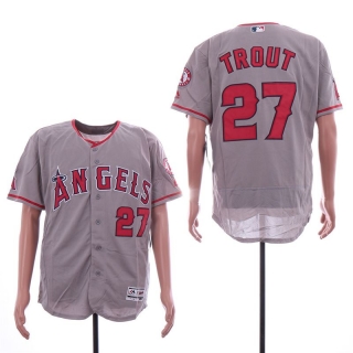 Angels-27-Mike-Trout-Gray-Flexbase-Jersey