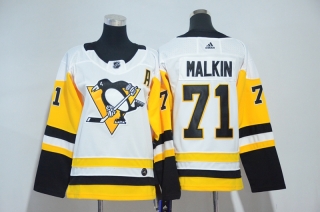 Penguins-71-Evgeni-Malkin-White-Youth-Adidas-Jersey