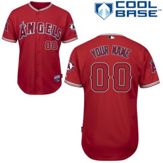 Angels-Red-Customized-Men-Cool-Base-Jersey