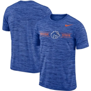 Boise State Broncos Royal Velocity Sideline Legend Performance T-Shirt