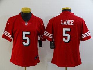 San Francisco 49ers #5 lance women jersey