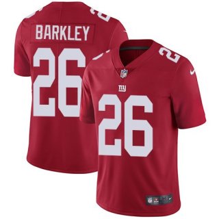 Nike-Giants-26-Saquon-Barkley-Red-Alternate-Youth-Vapor-Untouchable-Limited-Jersey