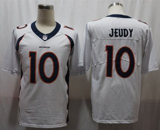 Broncos-10-Jerry-Jeudy-White limited jersey