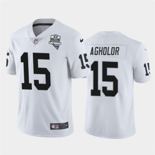 Nike-Raiders-15-Nelson-Agholor-White-2020-Inaugural-Season-Vapor-Untouchable-Limited-Jersey
