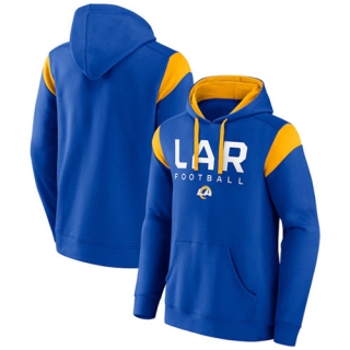 Los Angeles Rams Royal Call The Shot Pullover Hoodie