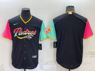San Diego Padres blank black city jersey