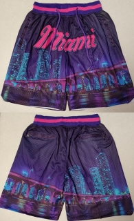 Men's Miami Heat 2022 23 Shorts (Run Small)
