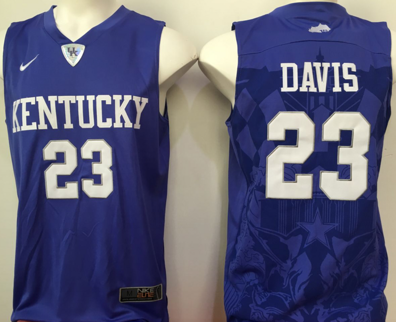 Kentucky-Wildcats-23-Anthony-Davis-Navy-College-Basketball-Jersey