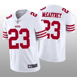 San Francisco 49ers #23 Christian McCaffrey White 2022 Vapor Untouchable Stitched