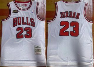 Chicago Bulls #23 Michael Jordan white 2