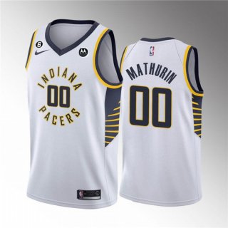 Indiana Pacers #00 Bennedict white