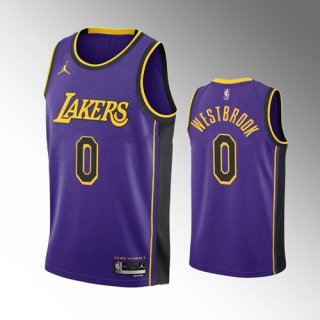 Men's Los Angeles Lakers #0 Russell