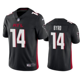 Atlanta Falcons #14 Damiere Byrd Black Vapor Untouchable Stitched Football