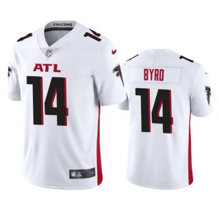Atlanta Falcons #14 Damiere Byrd White Vapor Untouchable Stitched Football