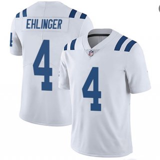 Indianapolis Colts #4 Sam Ehlinger White Vapor Untouchable Stitched Jersey
