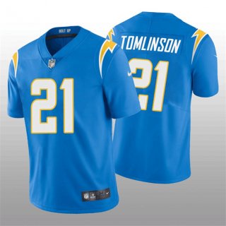 Los Angeles Chargers #21 LaDainian Tomlinson Blue Vapor Untouchable Limited Stitched
