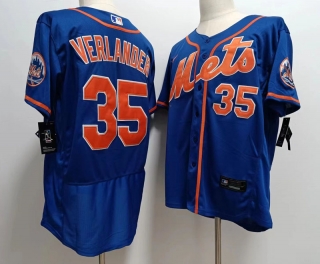 New York Mets #35 blue flex jersey