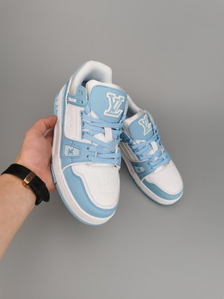 Lv blue shoes