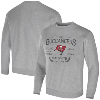 Tampa Bay Buccaneers Gray Darius Rucker Collection Pullover Sweatshirt