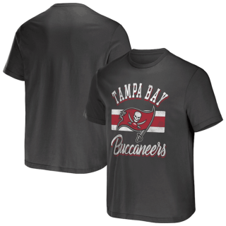 Tampa Bay Buccaneers Black X Darius Rucker Collection Stripe T-Shirt
