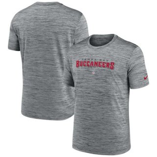 Tampa Bay Buccaneers Gray Velocity Performance T-Shirt