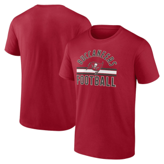 Tampa Bay Buccaneers Red Arch Stripe T-Shirt