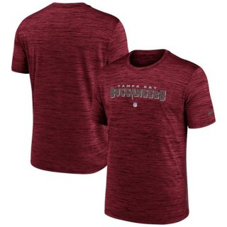 Tampa Bay Buccaneers Red Velocity Performance T-Shirt