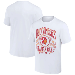 Tampa Bay Buccaneers White X Darius Rucker Collection Vintage Football T-Shirt