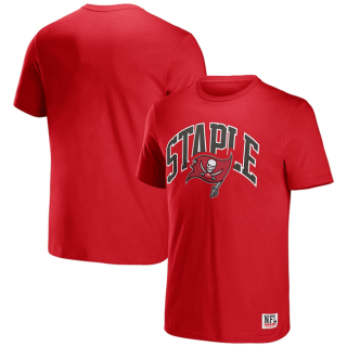 Tampa Bay Buccaneers X Staple Red Logo Lockup T-Shirt