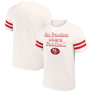 San Francisco 49ers Men white t shirt 2