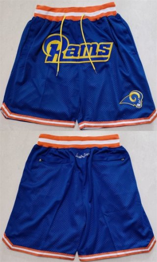 Los Angeles Rams Royal Shorts (Run Small)