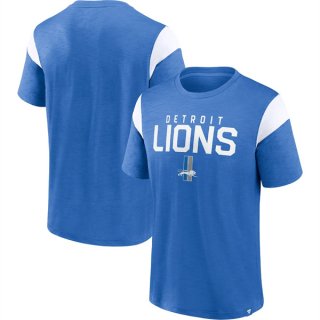 Detroit Lions BlueWhite Home Stretch Team T-Shirt