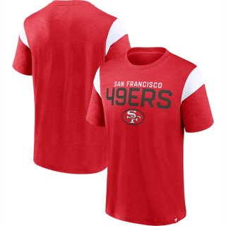 San Francisco 49ers RedWhite Home Stretch Team T-Shirt