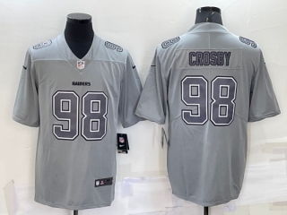 Dallas Cowboys #98 Maxx Crosby Gray Atmosphere Fashion Stitched Jersey