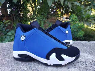 jordan 14 blue shoes