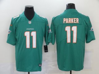 Miami Dolphins #11 green jersey