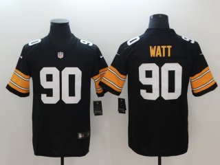 Pittsburgh Steelers #90 black jersey