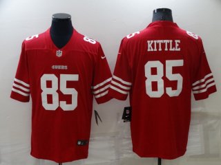 San Francisco 49ers #85 red jersey