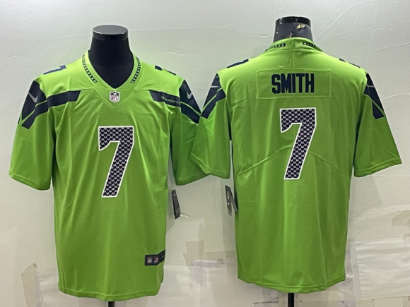 Seattle Seahawks #7 green jersey