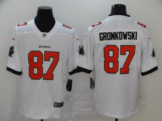 Tamp Bay Buccaneers #87 white jersey