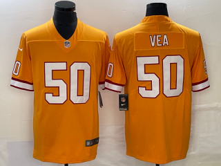 Tamp Bay Buccaneers #50 throwback yellow jersey