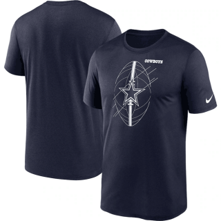 Dallas Cowboys Navy Legend Icon Performance T-Shirt