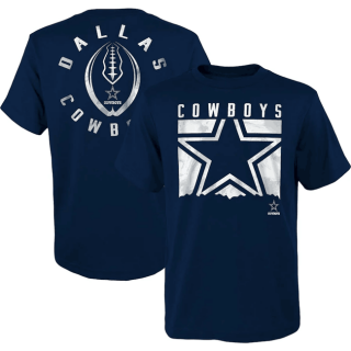 Dallas Cowboys Navy Preschool Liquid Camo Logo T-Shirt