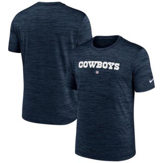 Dallas Cowboys Navy Velocity Performance T-Shirt