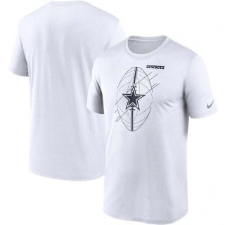 Dallas Cowboys White Legend Icon Performance T-Shirt