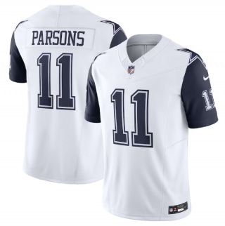 Dallas Cowboys #11 Micah Parsons White 2023 F.U.S.E. Vapor Limited Stitched Football
