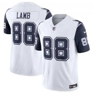 Dallas Cowboys #88 CeeDee Lamb White 2023 F.U.S.E. Vapor Limited Stitched