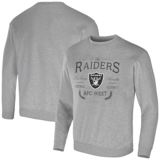 Las Vegas Raiders Gray Darius Rucker Collection Pullover Sweatshirt